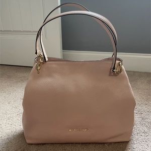 Michael Kors Soft Pink Shoulder Handbag Purse